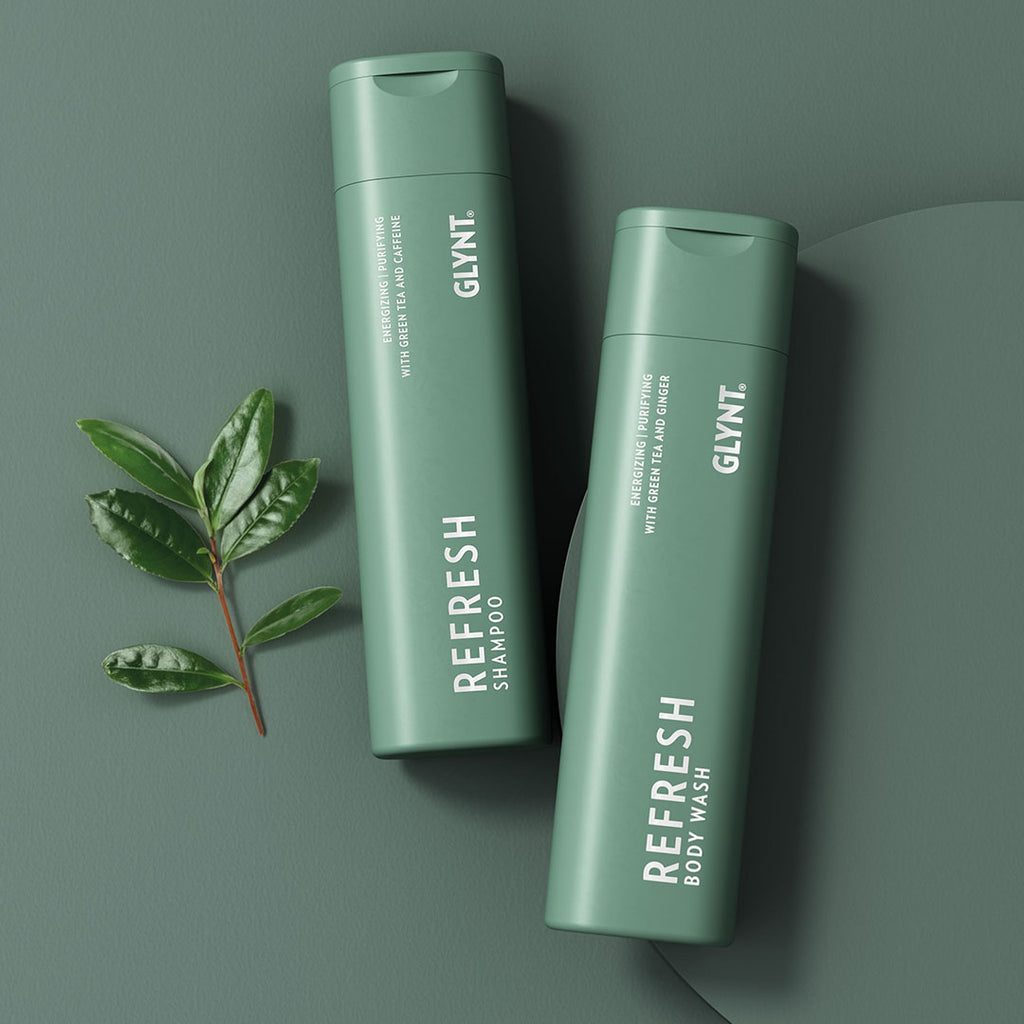 Glynt Refresh Pflegeserie Shampoo und Body Wash