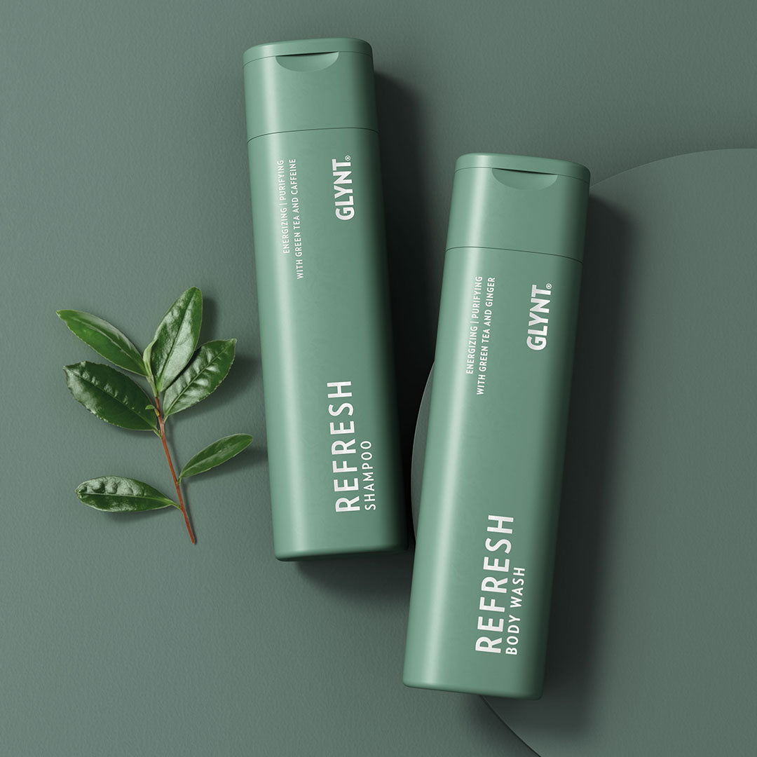 Glynt Refresh Pflegeserie Shampoo und Body Wash